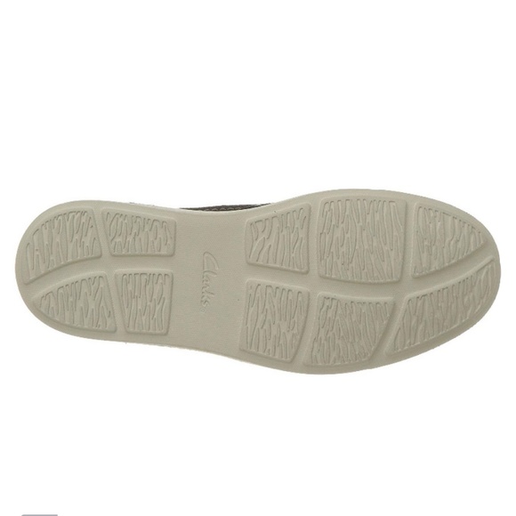 COLECTIONS CLARKS Gosler Edge Sneaker Taupe Suede - Picture 6 of 7